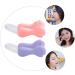 Lot de 2 Pinces Correctrices de Nez en Silicone Rehausseur de Pont Nasal pour Adultes et Gar on et Filles Mod le Confortable Rose et Violet pour Remodelage du Nez et Usage - Buy Online on GoSupps.com