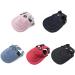 Adjustable Sun Protection Dog Cap with Ears | Summer Outdoor Baseball Hat for Small & Medium Dogs (Size M Blue) - Buy Online on GoSupps.com