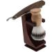 Angoily 2-in-1 Men's Electric Razor & Wooden Storage Stand - Premium Bamboo Shaver Holder for International Shipping - Buy Online on GoSupps.com