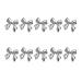 Metal Nail Art Studs 3D Metal Nail Art Jewelry Decorations Bows Rabbits Moon Multi-Shapes Nail Decoration Accessories Nail Art Jewels