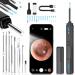 EarScope Ear Cleaner Ear Wax Removal Tool Camera Earwax Remover Kit Wireless Otoscope with LED Light Ear Care Cleaning Products iPhone and Android Gift for Adults Kids Babies