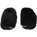 Buy Washable Plush Heated Slippers - USB Foot Warmer Electrical Heating Shoes for Adults - Winter Comfort in Black - Buy Online on GoSupps.com