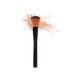 Buy Black Makeup Brush - Soft Fabric Hair & Wood Handle for Beginners & Professionals | Best Powder Grasping Brush - Buy Online on GoSupps.com