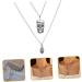HAPINARY Clavicle Chain Skull Necklace Pendant for Men Male Neck Chain Mens Hip-hop Neck Chain European and American Lovers - Buy Online on GoSupps.com