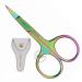 Professional Nail Scissors Curved, Stainless Steel, Trimming Scissors, Cuticle Scissors, Beard, Eyebrow, Multi-Purpose, Manicure Premium Quality