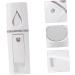 Didiseaon 1pc Handy Sprayer Steamer Facial Mister Portable Nano Facial Mister Hunidifier Eyelash Nano Mist Sprayer Mini Face Spray Instruments Spray Meter Usb White Steamboat 10.5*3cm White - Buy Online on GoSupps.com