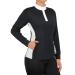 Women Long Sleeve Golf Shirts Equestrian Horse Riding Tops with Pockets Black Medium