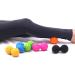 Lurrose Peanut Massage Ball - Double Ball TPE Relaxation & Yoga Roll for Shoulder Relief - Medium Black - Buy Online on GoSupps.com