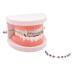Temporary Tooth Decoration Pack for Dental Students - Metal Wires Bracket & Ligature Ties (Blue) - Orthodontist Practice Props - Buy Online on GoSupps.com