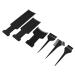 PACKOVE 6 Pi ces Set de Outils de Capillaire Plaque de M ches Pinceaux et Accessoires pour Coloration de Cheveux Domicile et Salon
