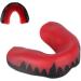 Buy Sports Mouth Guard for Basketball Football & Lacrosse - Soft Silicone Tooth Protection in Red & Black - Buy Online on GoSupps.com