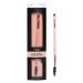 Sincero Salon eyebrow brush i double-sided with brushes and a screwed-up eyebrow brush I perfect for shaping eyebrows rose gold dual-ended Brow Brush