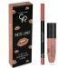 GR Cosmetics lip liner and lipstick set, Matte liquid Lipstick and Lip Liner Pencil Makeup Set, Warm Nude