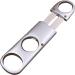 amropi Stainless Steel Cigar Cutter Silver Guillotine Double Blades in Gift Pouch 1 Pack (Silver x 1) - Buy Online on GoSupps.com