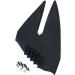 UAN Marine HD200 Hydrofoil Stabilizer | For Boat Outboards 8-40 HP | Premium Black Plastic - Buy Online on GoSupps.com