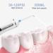 KouRy Water Flosser - Portable 300ml Dental Oral Irrigator | IPX7 Waterproof Multifunctional & Travel-Friendly with Detachable Tank - White - Buy Online on GoSupps.com