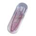 Use the portable tool set remove contact lenses shovel tweezers home use.Multifunctional tool holder contact lenses purple