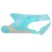 1pc Big Brace Orthotic Separator Bunion Cushion Sleeve Bunion Pad Thumb Splint Separator for Bunion Hair Straightener Wear Shoes Men and Women Sky-blue Left