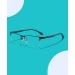 Cyxus Blue Light Glasses for Men - UV Blocking Gaming Eyeglasses with Crystal Lens Rimless Design | Tr90 Black Frame - Buy Online on GoSupps.com