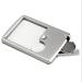 Gerrit Square Business Card Type Lighting Magnifying Glass Acrylic Lens with LED Light Used for Elderly Youth Reading Books Biological Observation Map Model Magnifiers