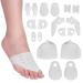 Toe relief 15 x 10 x 6 9 pairs set bale valgus corrector pain relief toe orientation spreadinger separator smooth iron
