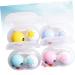 Healeved Contact Lens Container - 4 Piece Case for Invisible Colored Lenses | LINSSHOLDER - Durable & Convenient Lens Holder - Buy Online on GoSupps.com