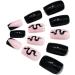 OnSaya Coffin False Nails French Pink Fake Nails Black Snake Press on Nails Full Cover Stick on Nails 24pcs for Women and Girls 1 count (Pack of 1) Multi-colored - Buy Online on GoSupps.com
