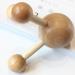 Wooden Roller Massager for Scalp & Body Pain Relief - Shiatsu Therapy & Foot Reflexology - Buy Online on GoSupps.com