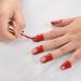 U Shaped Nail Protection Bands - Red Nail Polish Covers Stickers (50pcs) | International Shipping - Buy Online on GoSupps.com
