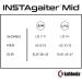 Kahtoola INSTAgaiter Low - Graphite Gaiters for Hiking, Hunting, Trail Running, Mountaineering | Small/Medium - Buy Online on GoSupps.com