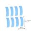 FRCOLOR 32 Pcs Lace Hair Block Film & Invisible Tape for Women's Wigs - Blue Wig Tapes for Seamless Support - Buy Online on GoSupps.com