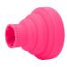 Best Diffuser Hair Dryer for Curly Hair | Universal Collapsible Silicone Attachment | Portable & Foldable - Hair Hunger (Pink) - Buy Online on GoSupps.com