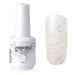 Vishine Nail Salon UV Manicure Polish Soak Off Gel Polish Nail Art Glitter Ivory(789) #789