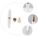 OFFIGAM 1 Piece Cordless Electric Women Hair Remover Multifunction Eye Brow Trimmer with Replaceable Heads Compact Portable White - Buy Online on GoSupps.com