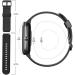 ZURURU 19mm Soft Silicone Replacement Bands for Veryfitpro ID205 Series Fitness Watch (Black) - Buy Online on GoSupps.com