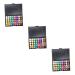 Beavorty 3pcs 40 Cosmetic Ladies for Multicolor Makeup Eyeshadow Combination Smoky Eye Lustre Colors Matte 1 count (Pack of 1) As Shownx3pcs