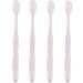Soft Manual Toothbrush Set - 4 Pieces for Gentle Cleaning | Ideal for Sensitive Gums & Kids | Extra Switch (Pink) - Buy Online on GoSupps.com
