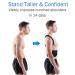 Posture Corrector for Men & Women | Lumbar Support Back Brace | Breathable Back Straightener for Pain Relief & Improved Posture - Buy Online on GoSupps.com