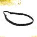 Beaupretty Women's Fashion Headbands Braided Headband Classic Chunky Wide Braids Elastic Plaited Hairpiece Decorative Hair Band Hair Accessory for Women (Black) Womens Fashion Headbands - Buy Online on GoSupps.com