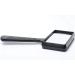 Lightweight Magnifying Glass Hand-Held Square Oblique Handle 3 Times High-Definition Anti-Big Mirror for Reading and Repair Lofty Ambition - Buy Online on GoSupps.com