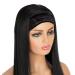 Ecojunmi Velvet Wig Headband 2 Pcs - Non-Slip Adjustable Hair Band (Black) - Buy Online on GoSupps.com