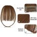 Buy 1pc Thick Natural Clip-In French Bangs - Full Front Neat Hair Clips for Daily Life Dating & Cosplay | International Shipping - Buy Online on GoSupps.com