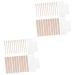minkissy 800 Pcs Disposable Beauty Bar Spatula Natural Birch Set Face