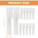 FRCOLOR 12pcs Mini Perfume Spray Bottles - 1 Oz Refillable Travel Mist Sprayers - Clear Plastic Cosmetic Container - Buy Online on GoSupps.com