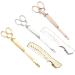 5 pieces of hair clip scissors shape hair clips women girls hair clip accessories clasp bridge comb accessories nice hair clipping creative headdresses