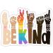 Be Kind Vinyl Sticker | 4 Wide | Auto Car Truck Wall Laptop Decal - Buy Online on GoSupps.com