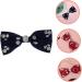 minkissy Ribbon rhinestone hair clip Bowknot Ponytail Holder ribbon bows hair clips Crystal Sparkling Bowknot Hair glitter bows hair clips Hair Bows bride Rhinestone issue card Glitter - Buy Online on GoSupps.com