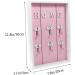 Hohopeti Boxes Keychain Key Fob Wooden Key Hangers Hanger Hooks Key Hook Key Chain Pendant European Style medium Pink - Buy Online on GoSupps.com