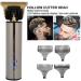 Professional Low Noise Cordless Hair Clippers for Men - Silver Trimmer for Hair & Beard - Buy Online on GoSupps.com