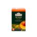 Ahmad Tea - Mango Magic - Black Tea with Mango - with fruit pieces - individually packaged aroma sealed tea bags with 2g tea per serving - 20 tea bags with band Mango Magic 20 pieces (1 Pack)